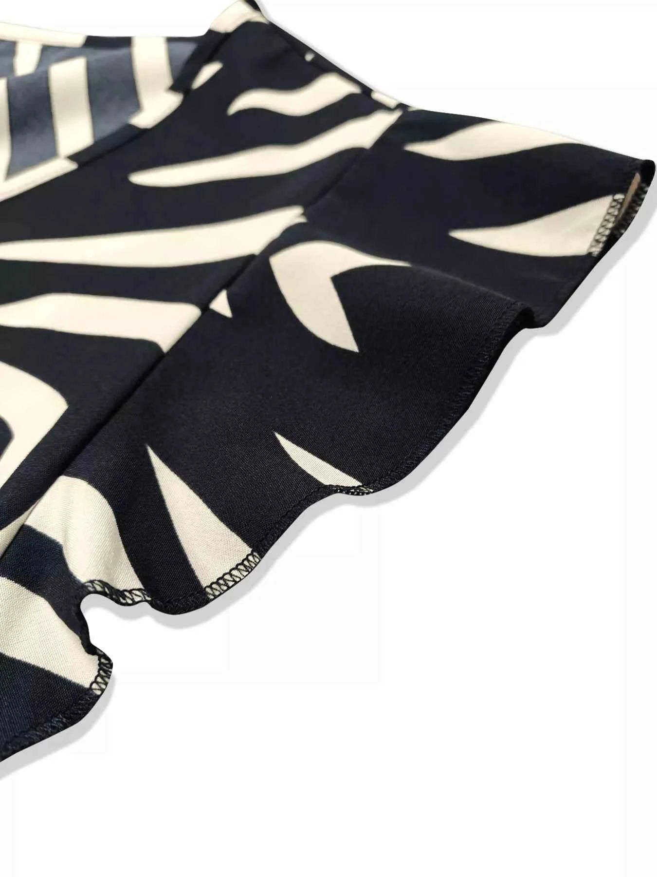 Plus Size Chevron Print Wrap Maxi Dress