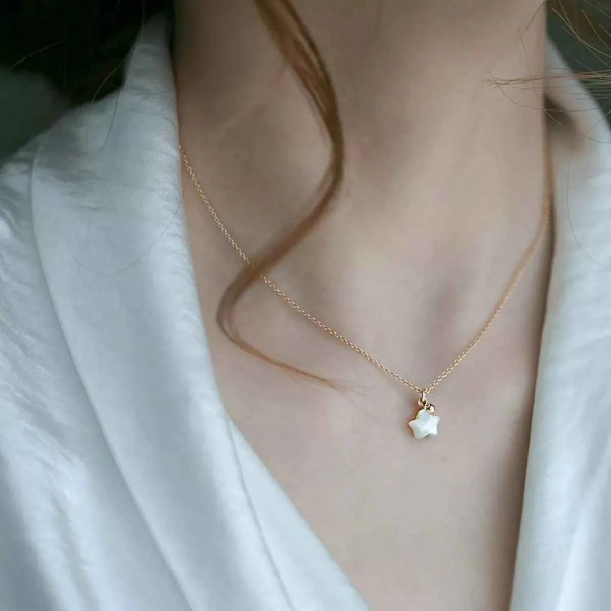 925 Sterling Silver Star Necklace