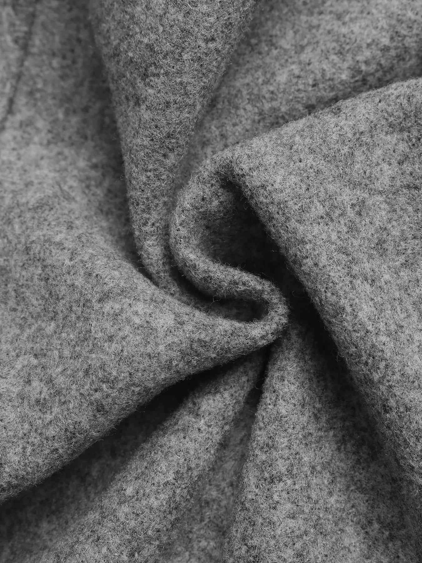 Snap Down Dropped Shoulder Jacket