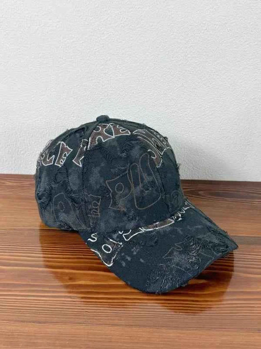Distressed Adjustable Baseball Cap