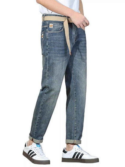 Men's Wash Straight Leg Jeans