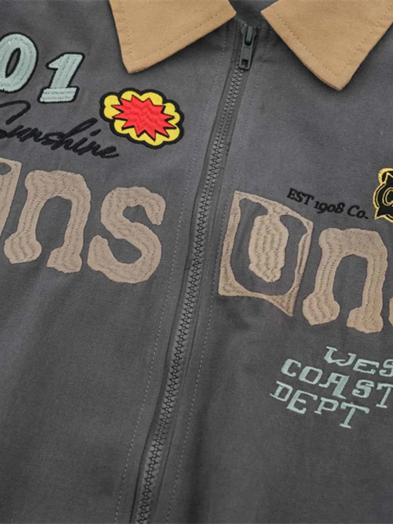 Men's Zip Up Long Sleeve Jacket