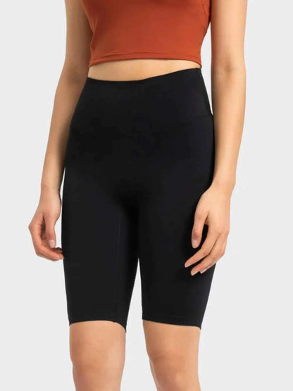 Millennia High Rise Wide Waistband Active Shorts
