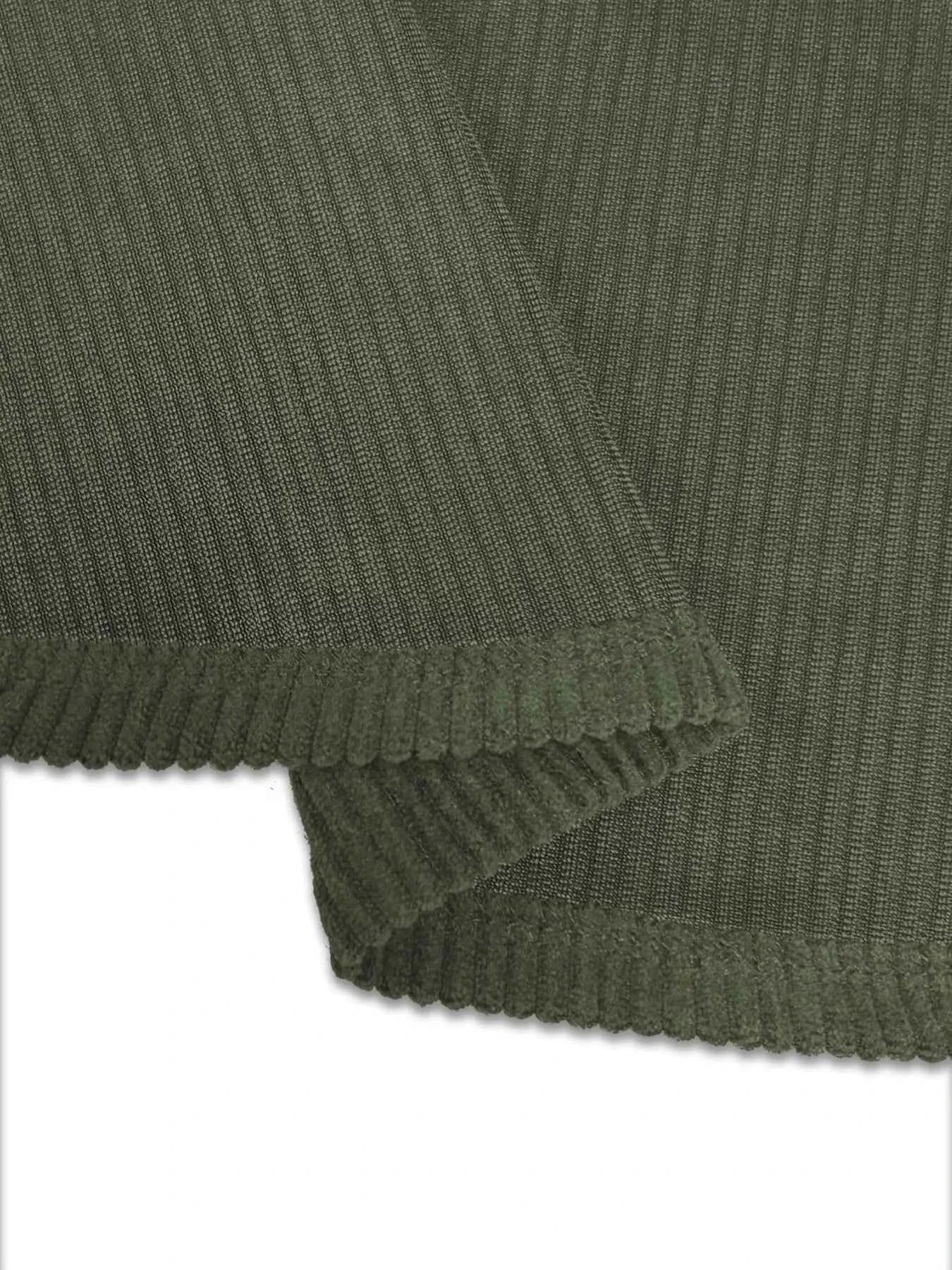 Plus Size Casual Corduroy Button-Down Hooded Jacket