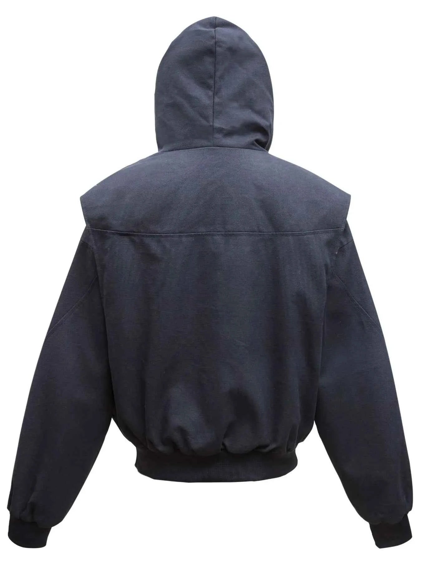 Men's Sherpa Lined Hooded Bomber Jacket