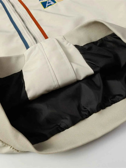 Men's Striped Long Sleeve Jacket