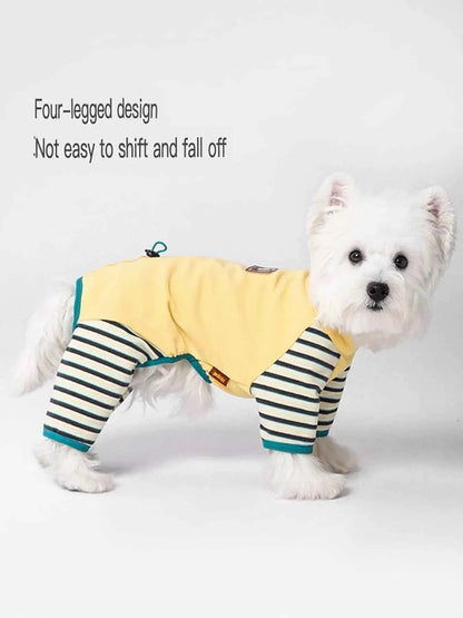 Striped Comfortable Pet Jumpsuit