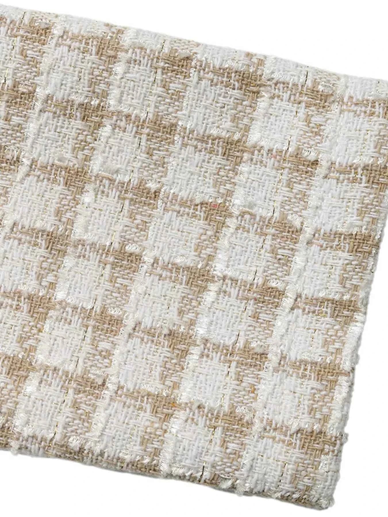 Plaid Button-Front Long Sleeve Outerwear