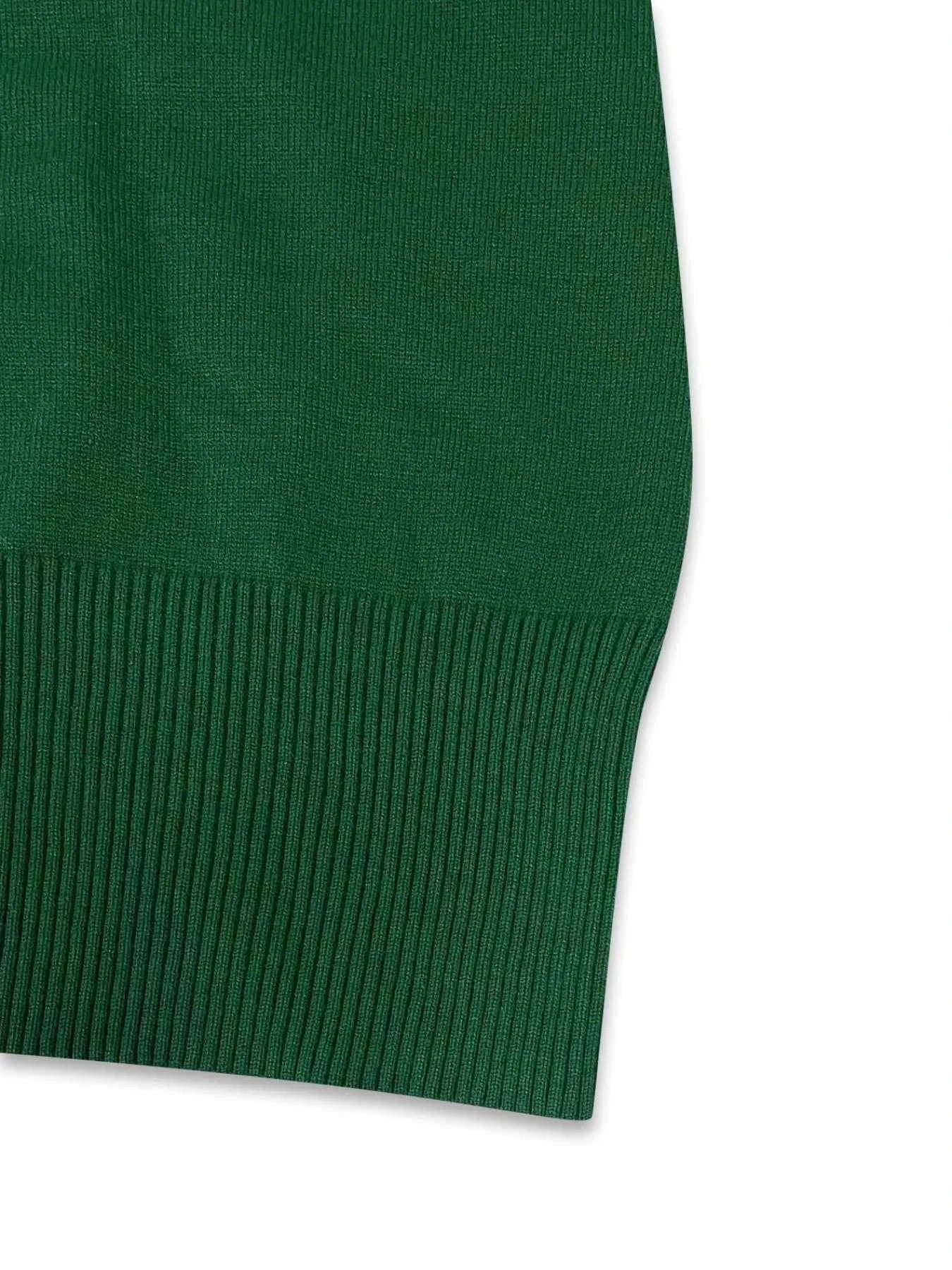 Leopard Round Neck Sweater Dress