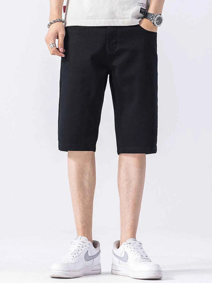 Men's Loose Fit Denim Shorts