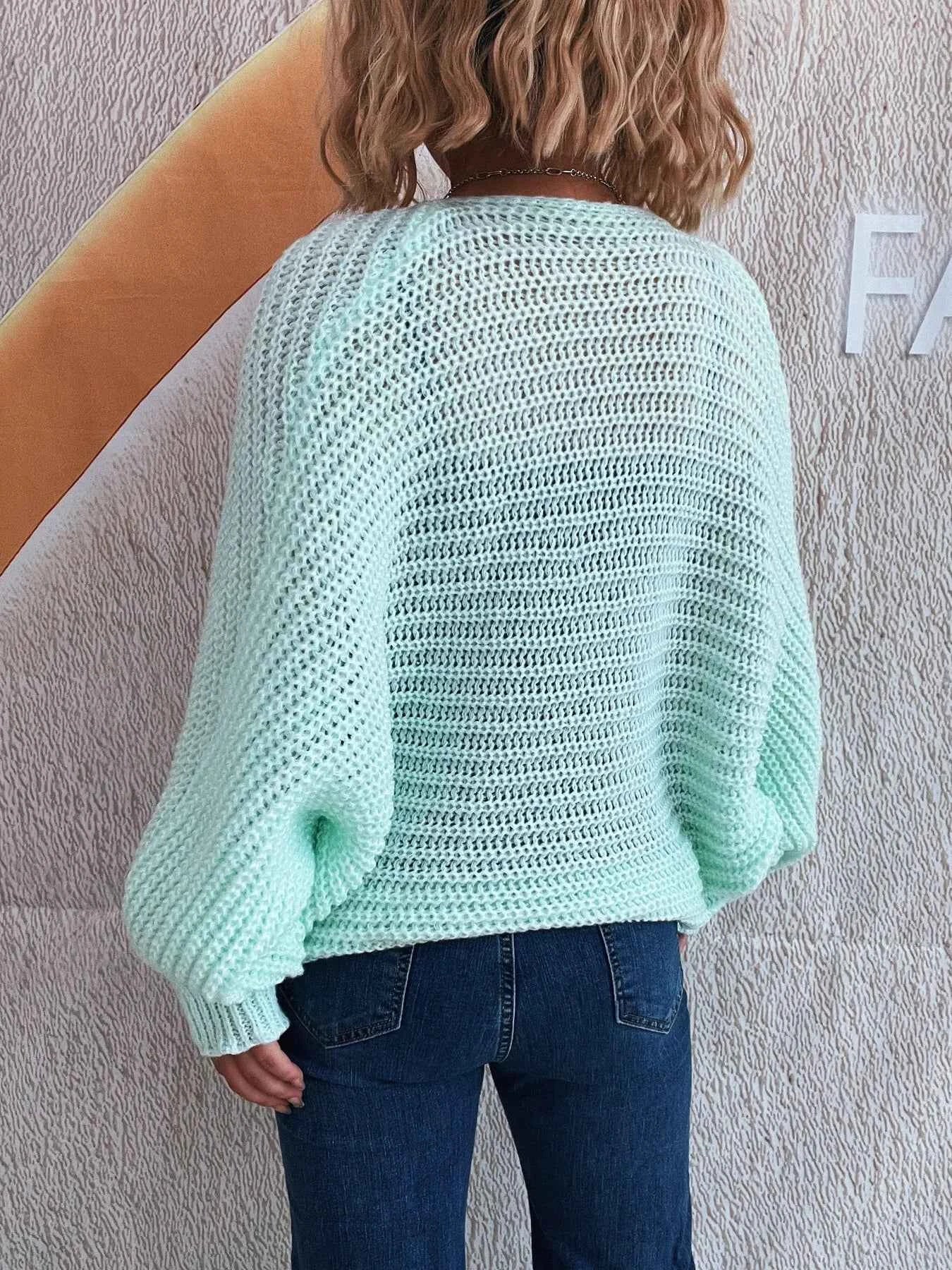 Tie Front Long Sleeve Cardigan