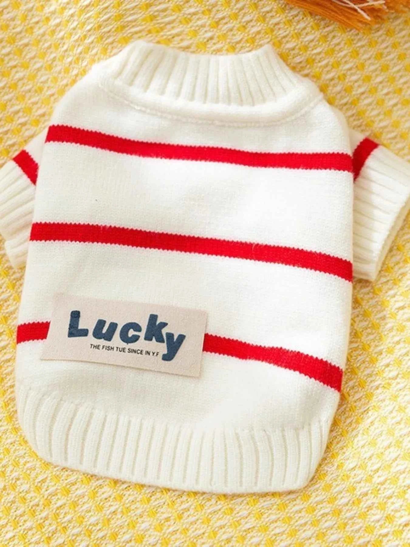 Warm Knitted Pet Sweater