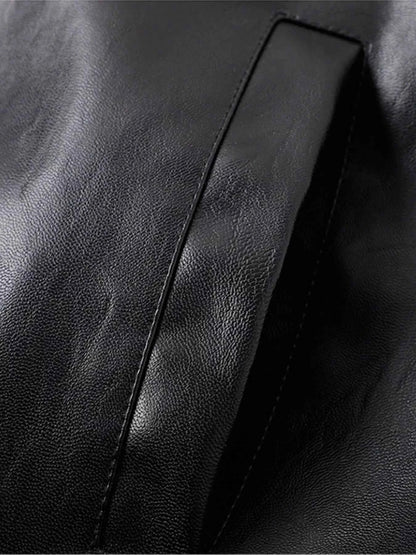 Men's Plus Size Zip Up Long Sleeve Jacket