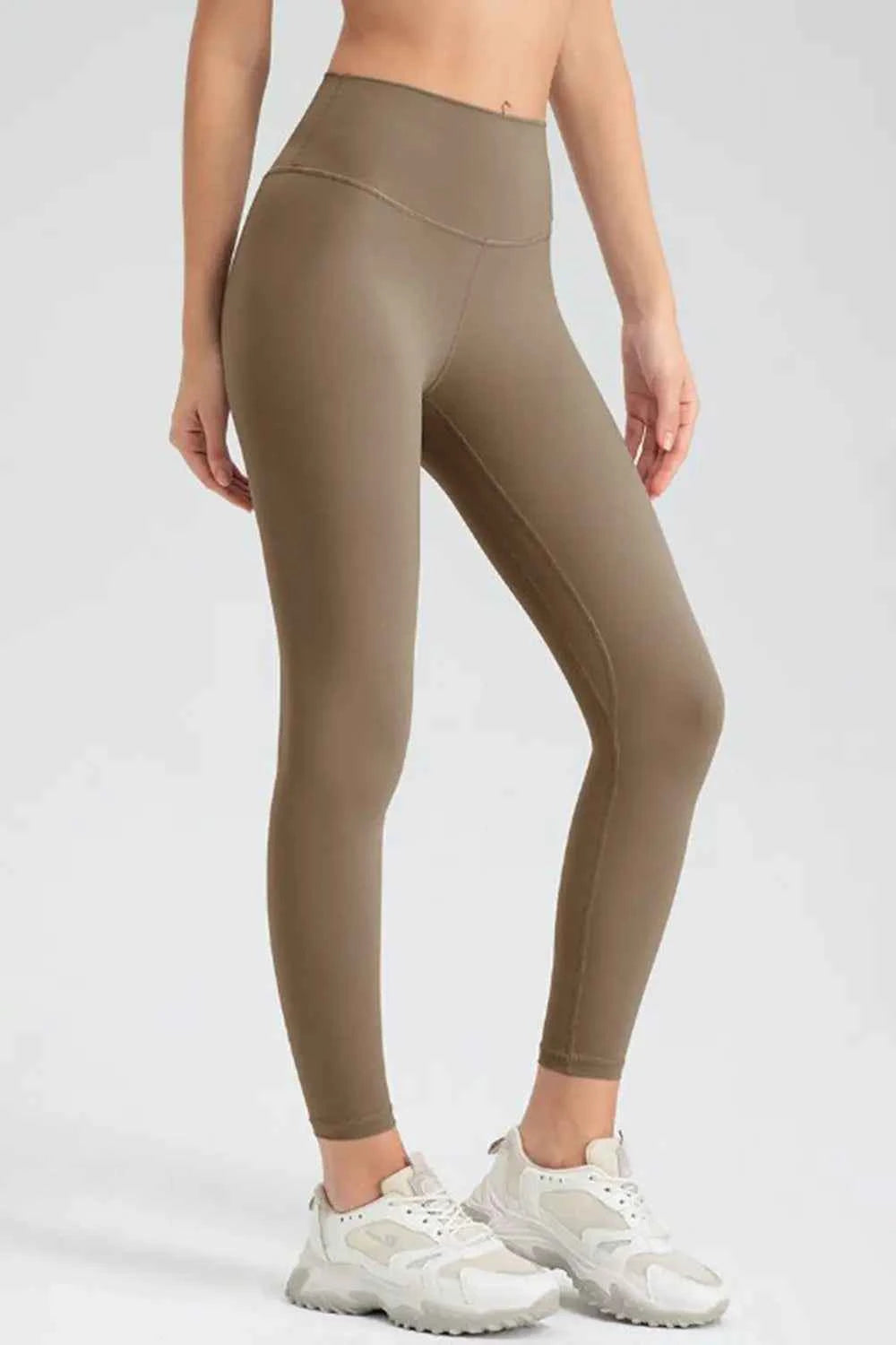 Wide Waistband Slim Fit Active Leggings