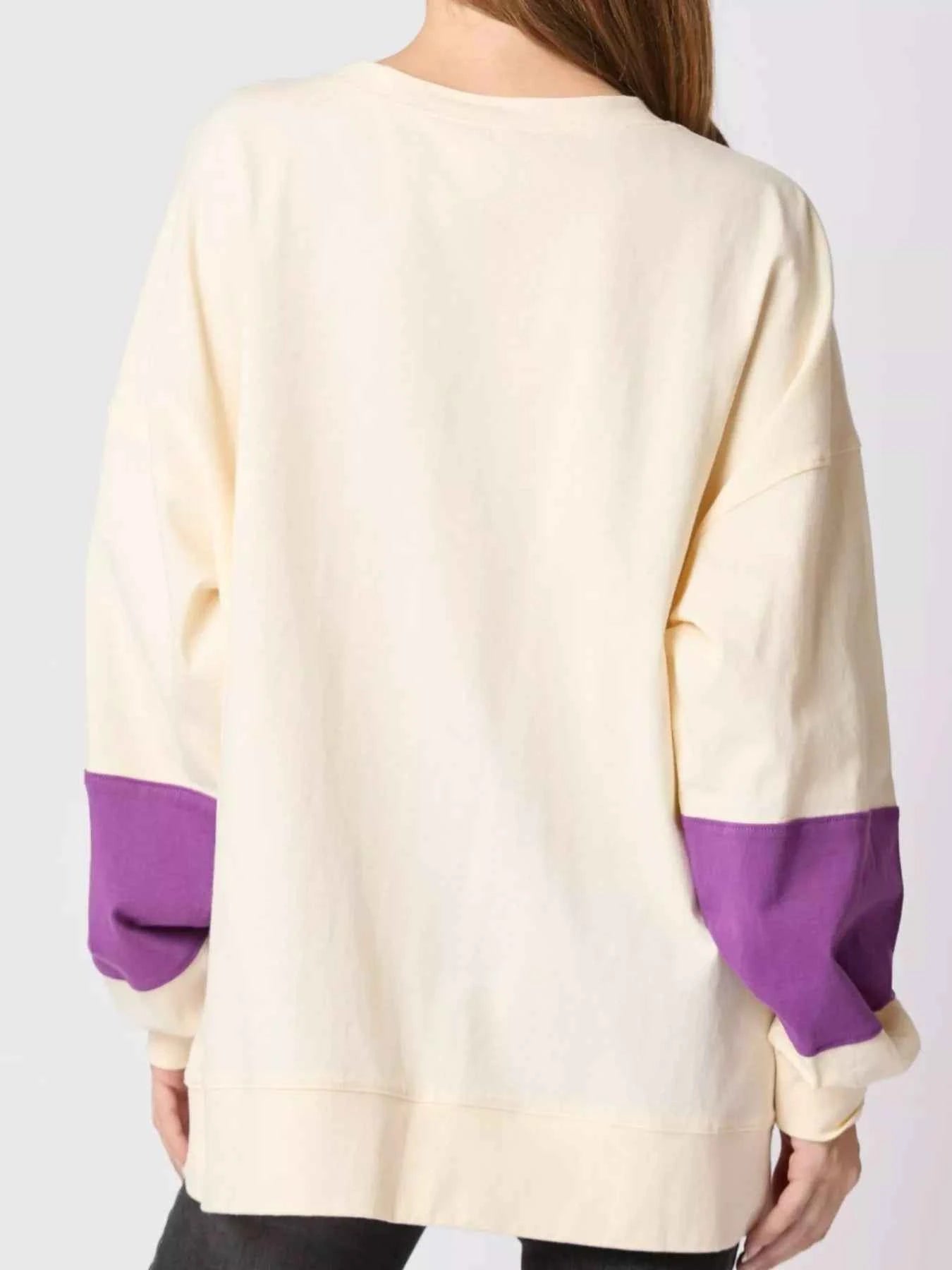 Halloween Trick Or Treat Sequin Sweatshirt