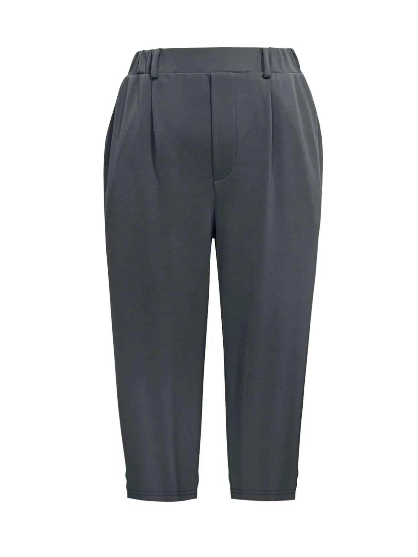 Pleated Detail Pants with Pockets