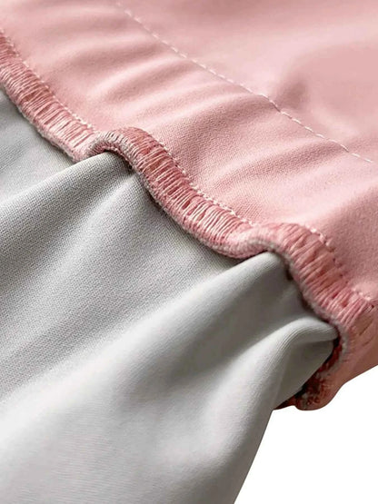 Contrast Trim Tank and Pants Active Set