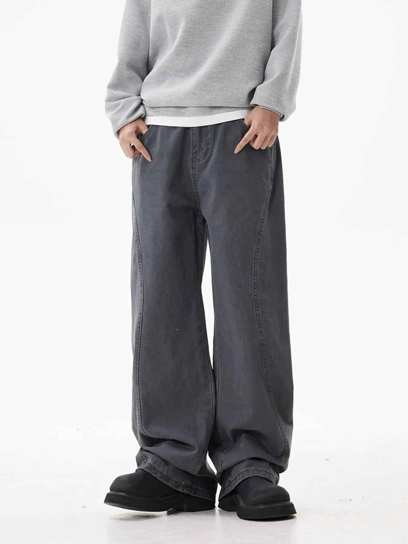 Men's Wide Leg Casual Pants
