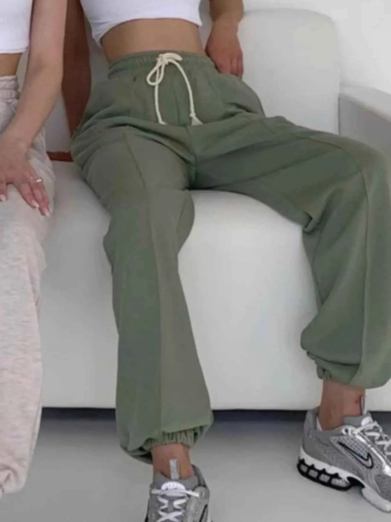 Casual Drawstring Jogger Pants