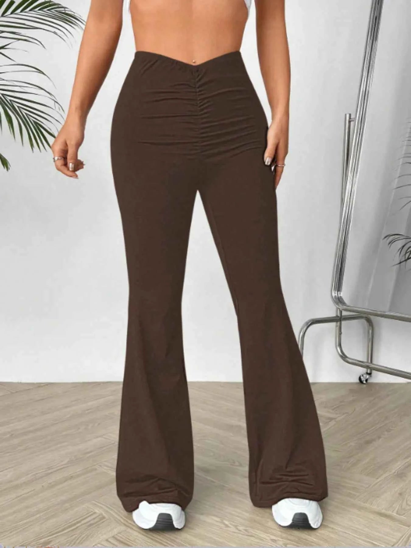 High Waisted Flare Pants