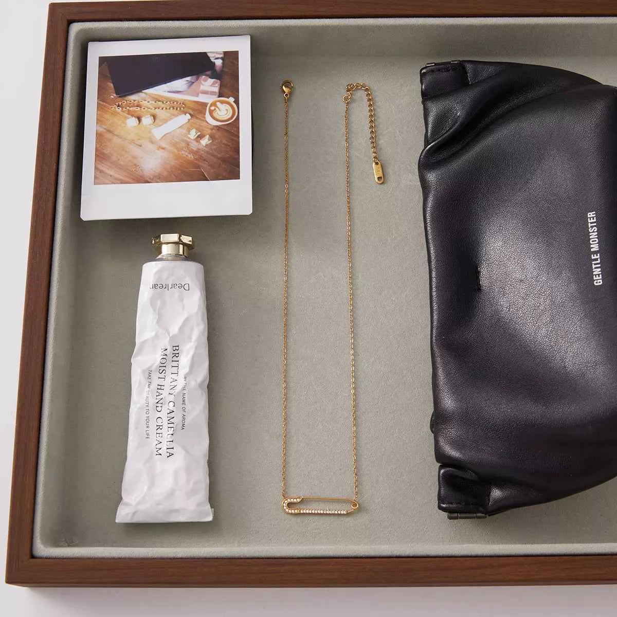 18K Gold-Plated Paperclip Necklace