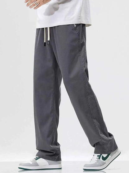 Men's Full Size Wide Leg Cargo Utility Pants Plus Size