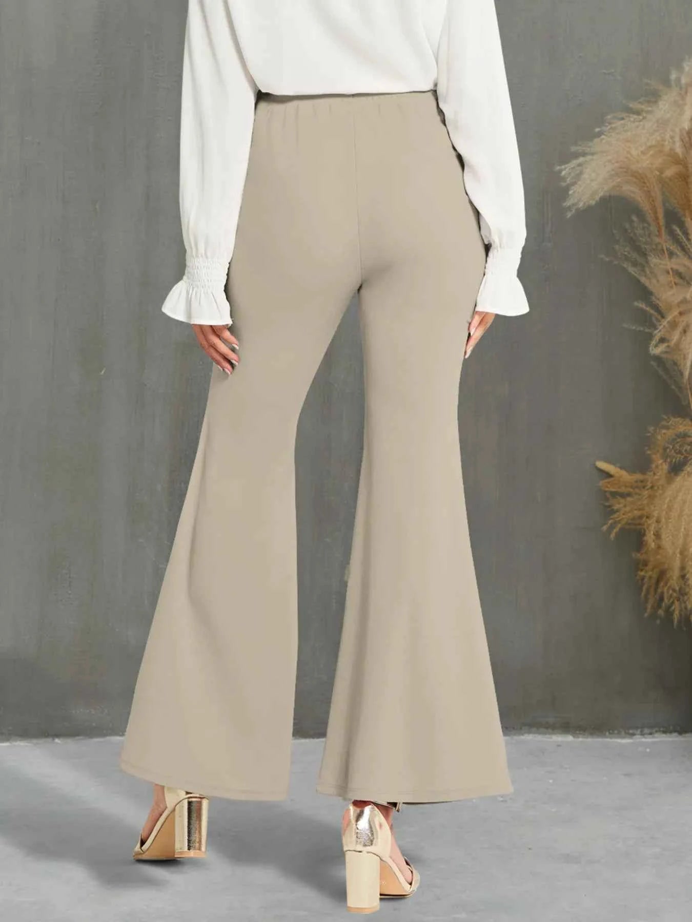 High Waisted Flare Pants