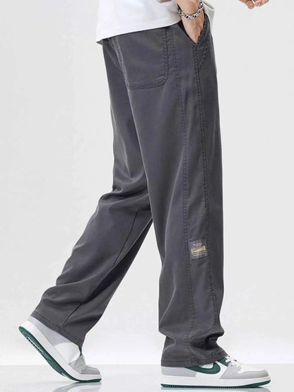 Men's Full Size Wide Leg Cargo Utility Pants Plus Size