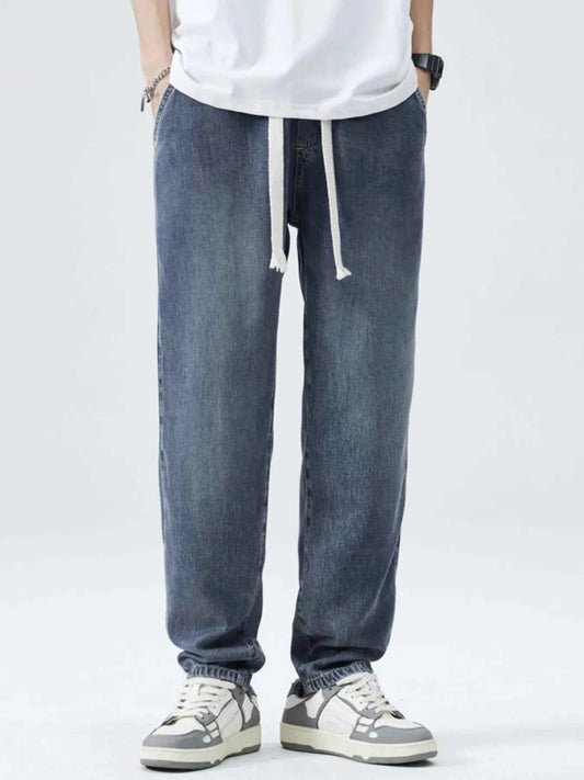 Men's Full Size Loose Fit Jeans Plus Size