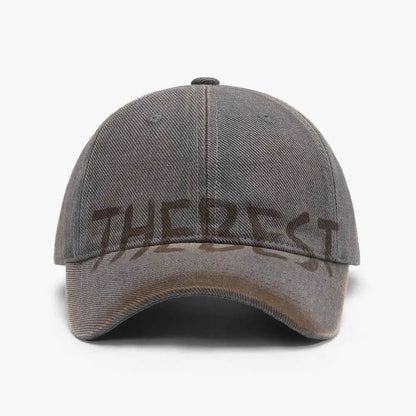 Letter Adjustable Baseball Cap
