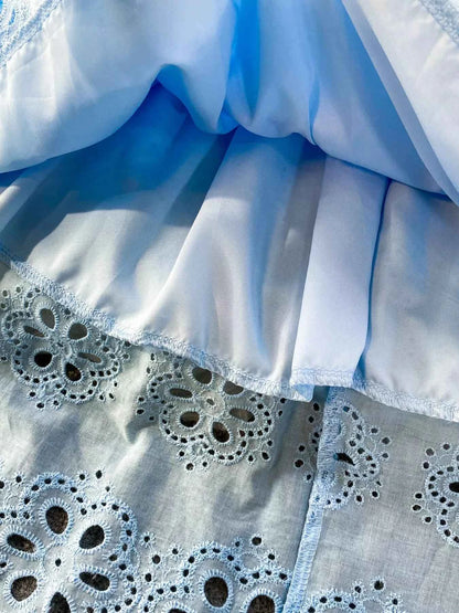 Lace Detail Sleeveless Dress