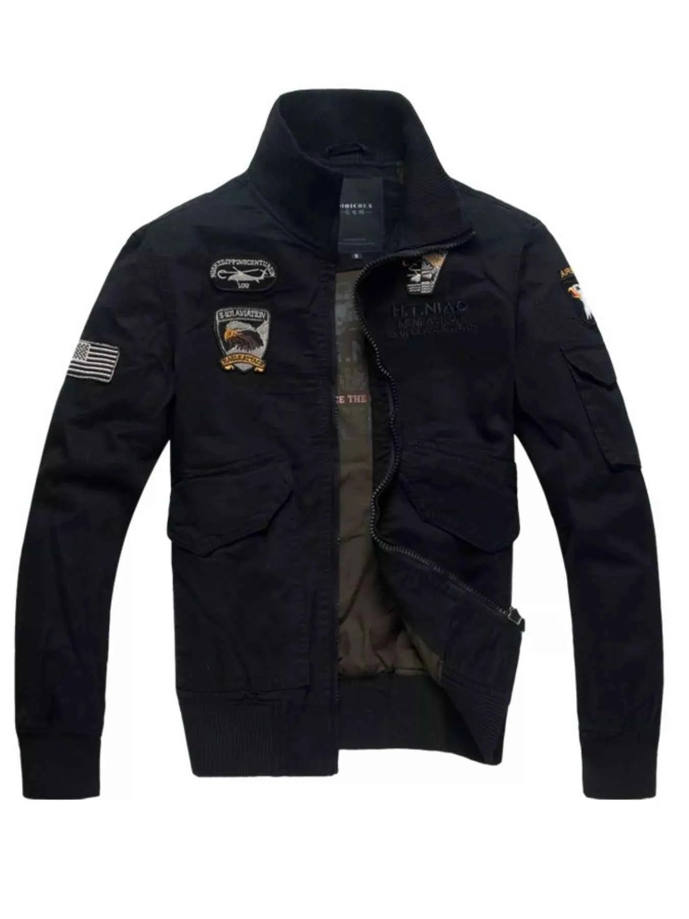 Men's Plus Size Zip Up Long Sleeve Jacket