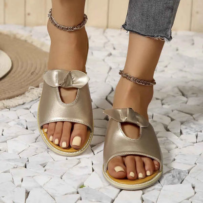 Casual Open Toe Cutout Detail Sandals