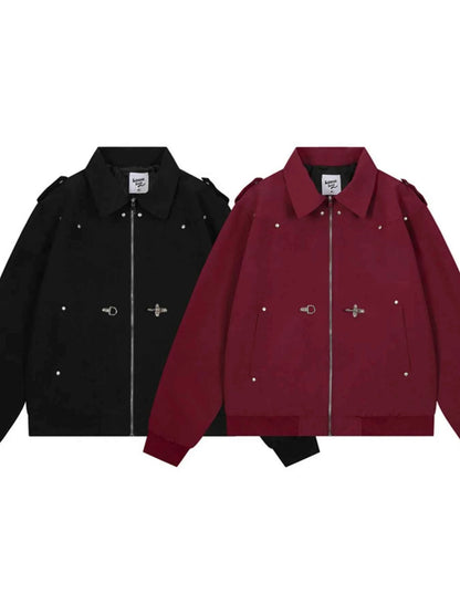 Men's Zip Up Long Sleeve Jacket