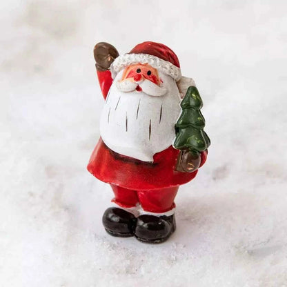 Christmas Santa Claus Miniature Figurine Ornament