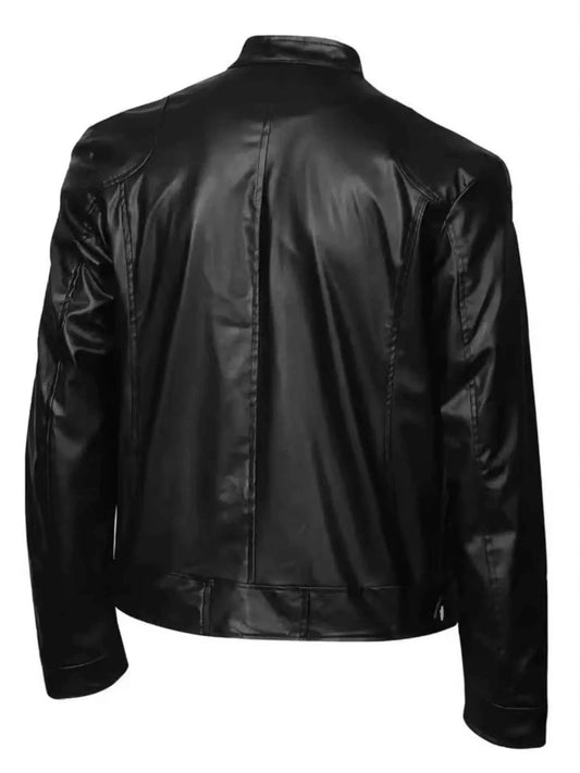 Men's Full Size Zip Up Long Sleeve Jacket Plus Size