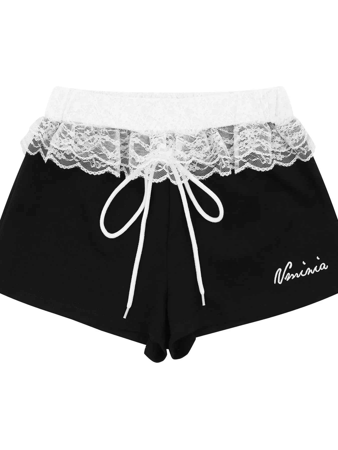 Lace Detail Shorts