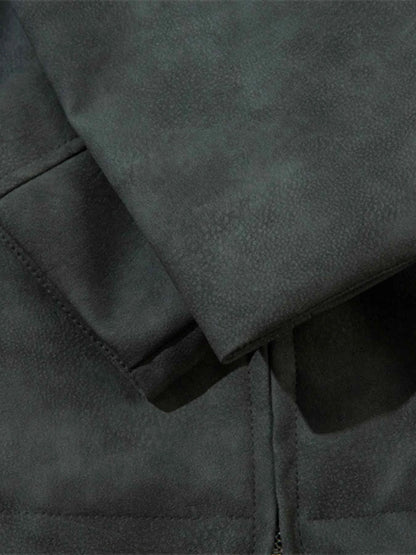 Men's Long Sleeve Zip-Up Jacket