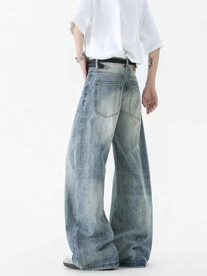 Men's Wide Leg Jeans