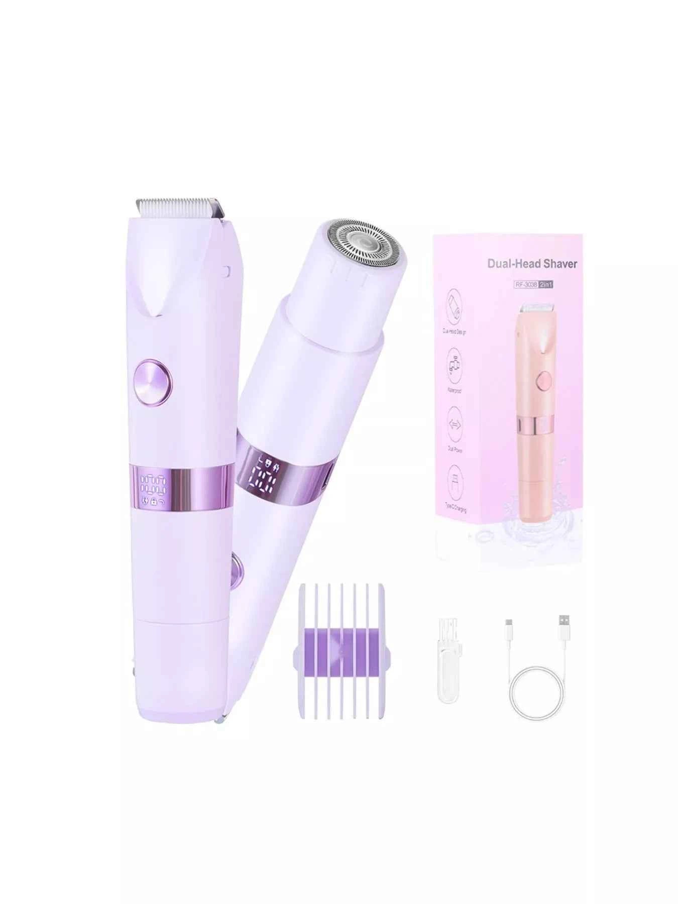 2-in-1 Painless Electric Hair Removal