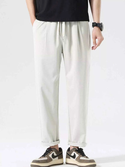 Men's Plus Size Casual Drawstring Pants