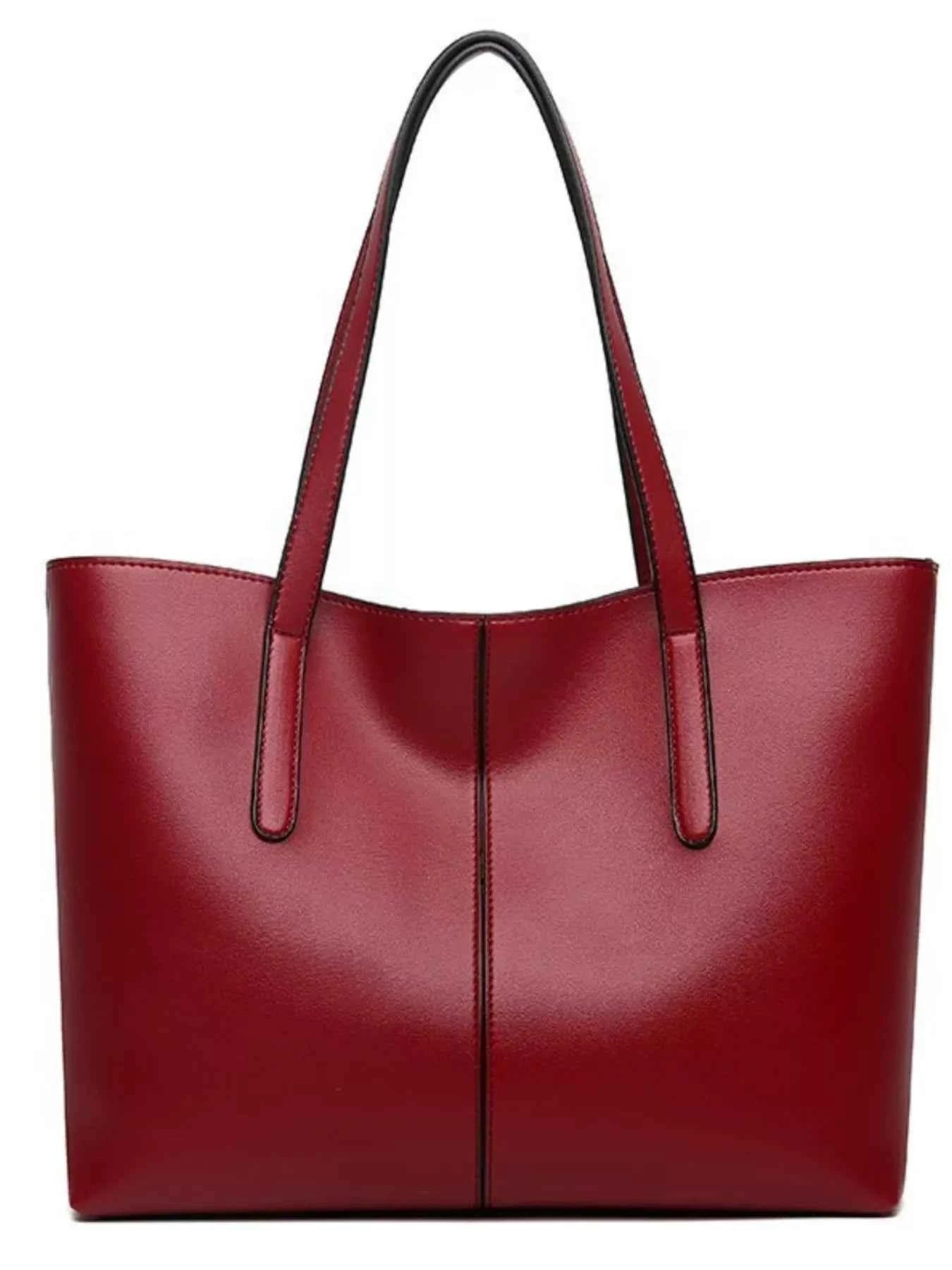 PU Leather Tote Bag