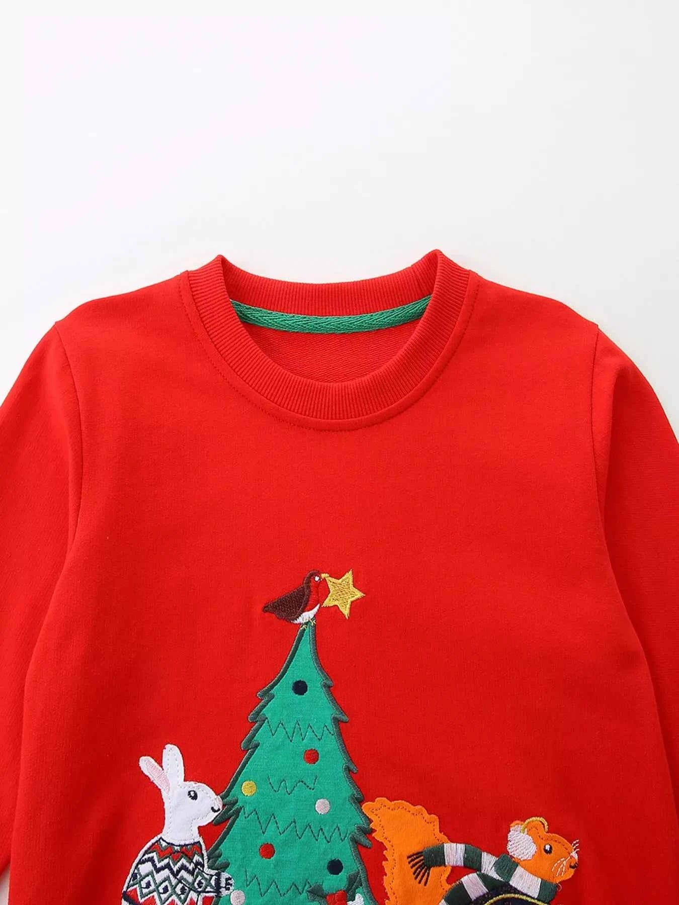 Children's Christmas Tree Crewneck Sweatshirt
