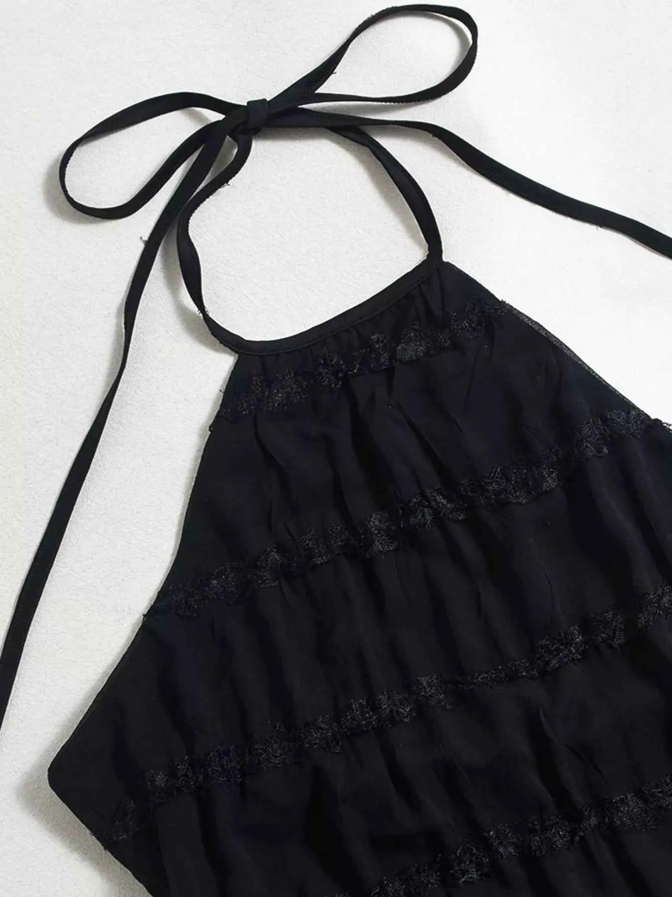Ruched Halter Neck Maxi Dress