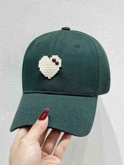 Heart Adjustable Baseball Cap
