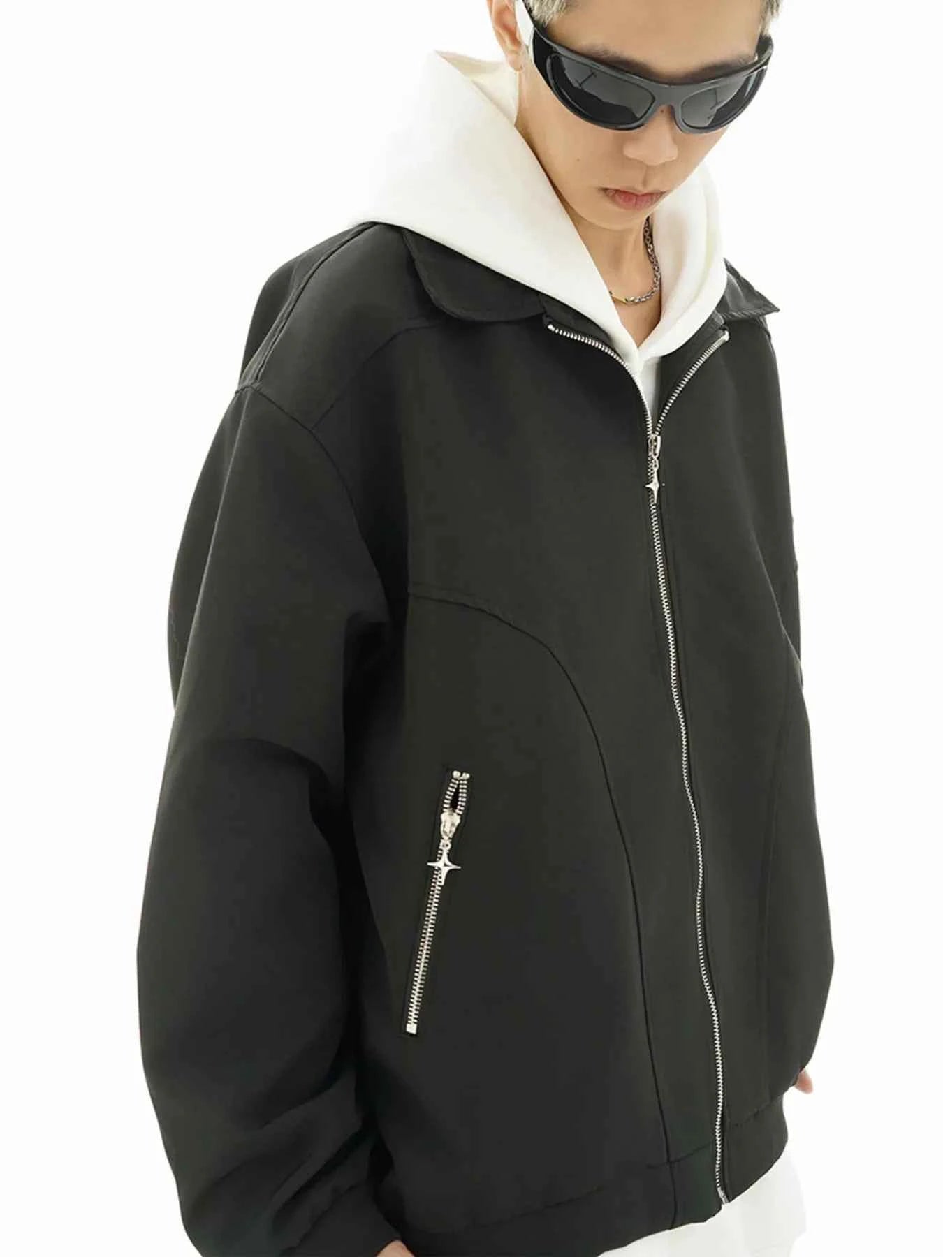 Men's Zip Up Long Sleeve Jacket