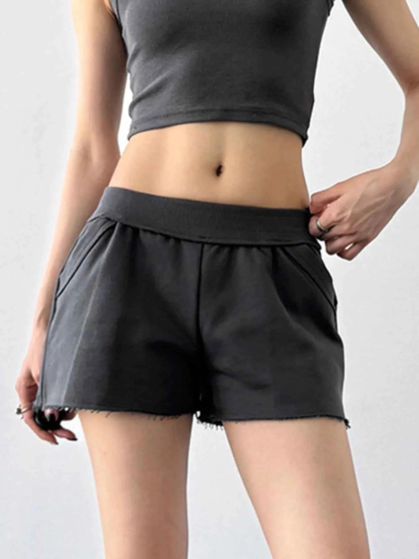 Letter Back Shorts