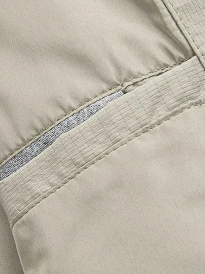 Men's Plus Size Button Up Long Sleeve Jacket