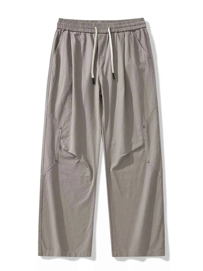 Men's Plus Size Loose Fit Drawstring Cargo Pants