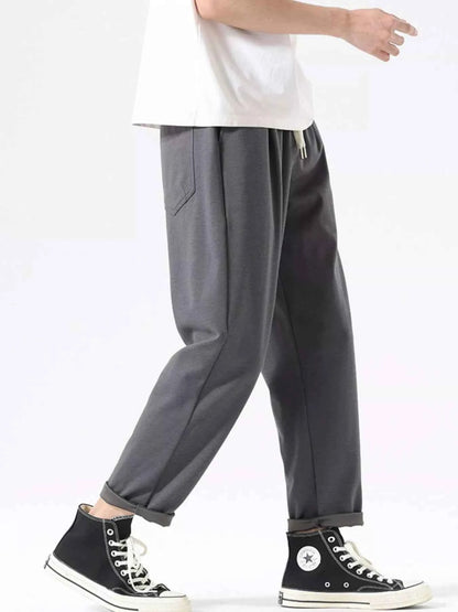 Men's Plus Size Casual Drawstring Pants